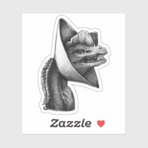 Adesivo PygmyPets "Dennis" Dilophosaurus - Sticker