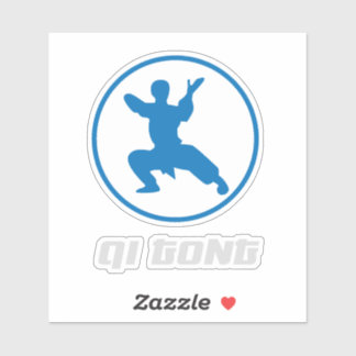 Adesivo Qigong Martial Arts Design