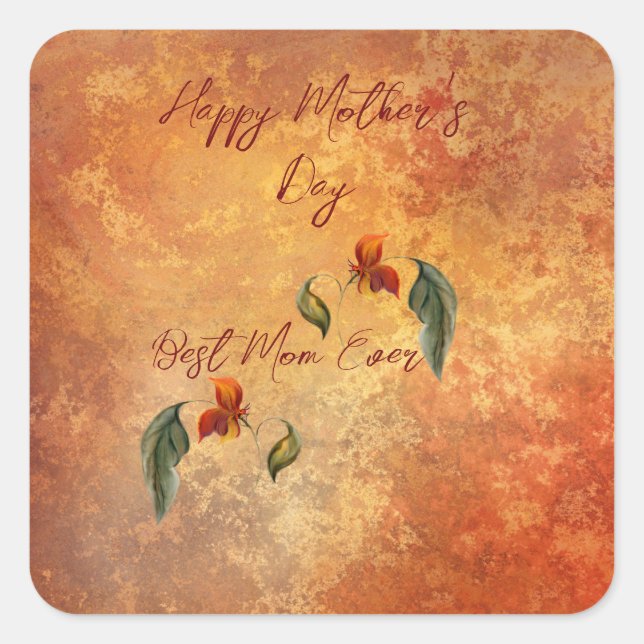 Adesivo quadrado (Frente)