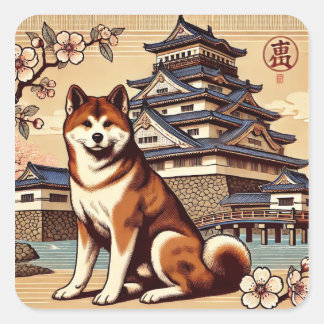 ADESIVO QUADRADO 日本の象徴