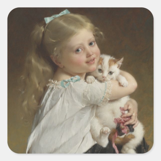 ADESIVO QUADRADO 私の親友 (Frente)