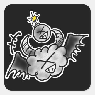 ADESIVO QUADRADO 面白? ラウンドシール