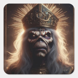 Adesivo Quadrado 05 - Pope