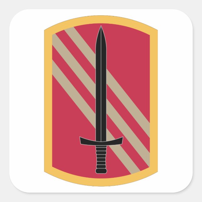 Adesivo Quadrado 113ª Brigada de Sustentação (Frente)