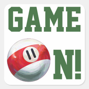 Adesivo Quadrado 11 Bola