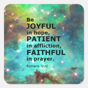 Adesivo Quadrado 12:12 dos romanos