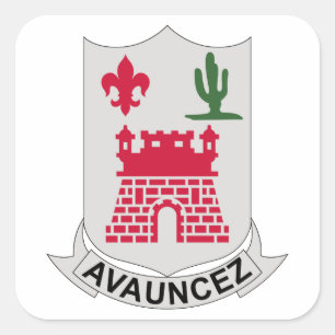 Adesivo Quadrado 133º Regimento de Infantaria