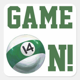 Adesivo Quadrado 14 Bola