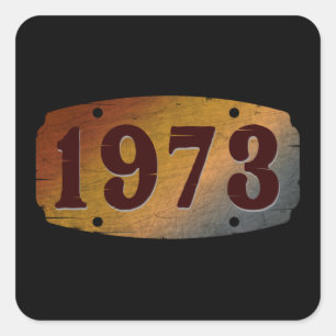 ADESIVO QUADRADO 1973 VINTE ANOS