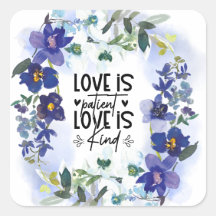 1 Coríntios 13:4 O Amor é Paciente Versículo Bíbli