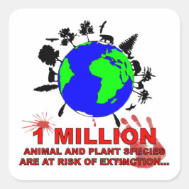 Adesivo Quadrado 1 million