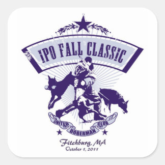 Adesivo Quadrado 2011 Fall IPO Classic Sticker