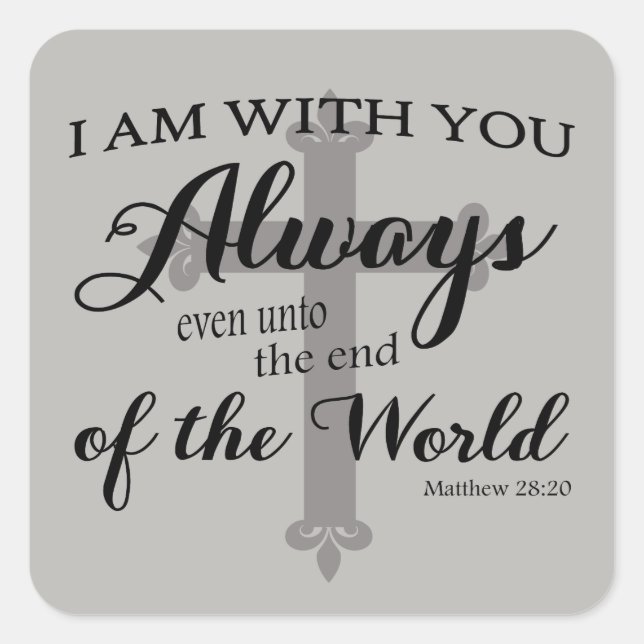 Adesivo Quadrado 20 Bíblias cristãs (Frente)