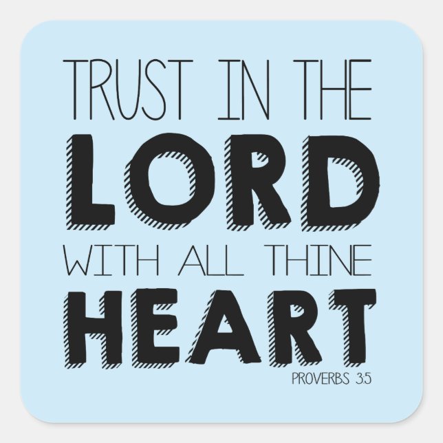 Adesivo Quadrado 20 Bíblias Versos (Frente)