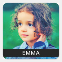 20x Book Sticker rotula sua foto e texto