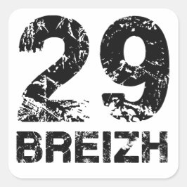 Adesivo Quadrado 29 Breizh