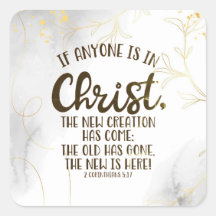 2 Corintianos 5:17 Se alguém estiver no Cristo