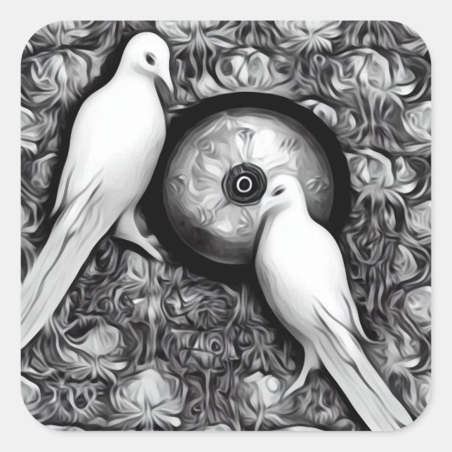 Adesivo Quadrado 2 Dovs (Frente)