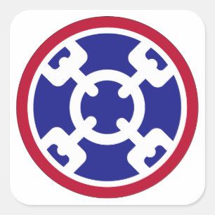 Adesivo Quadrado 310º Comando de Sustentação