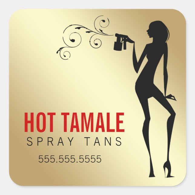 Adesivo Quadrado 311 Tans Hot Tamale Spray (Frente)