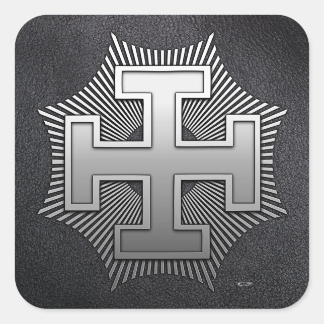 Adesivo Quadrado 31.o grau: Inspetor Inquisidor (Frente)