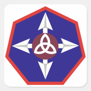 Adesivo Quadrado 364. º Comando de Sustentação