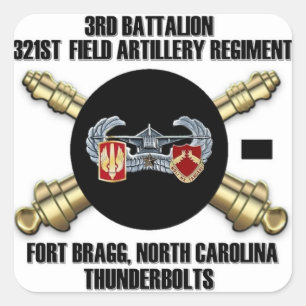 Adesivo Quadrado 3-321 FAR Autocolantes de canhão