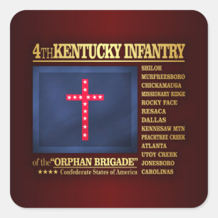 Adesivo Quadrado 4ª Infância do Kentucky (BA2)