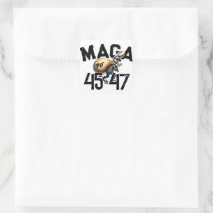 Adesivo Quadrado 45 46 ROUBADO 47 Trump 2024