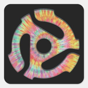 Adesivo Quadrado 45 Tie-Dye