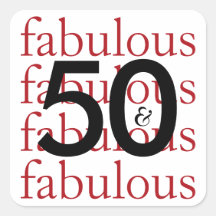 50 e Fabulosa Tipografia 50.º aniversário