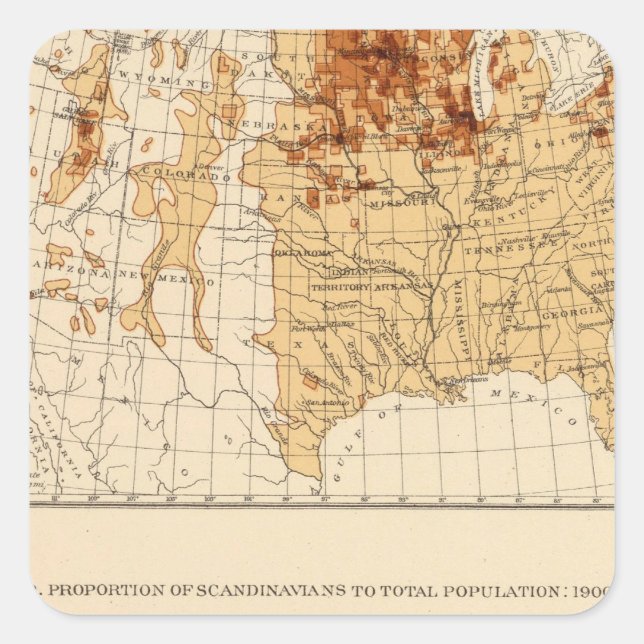 Adesivo Quadrado 69 escandinavos 1900 (Frente)