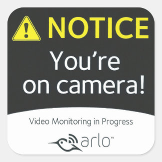 Adesivo Quadrado 6 Autocolantes 3x3 Arlo