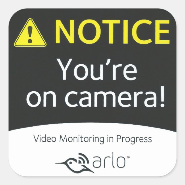 Adesivo Quadrado 6 Autocolantes 3x3 Arlo (Frente)