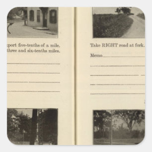 Adesivo Quadrado 75053 Stockport, quedas de Stuyvesant