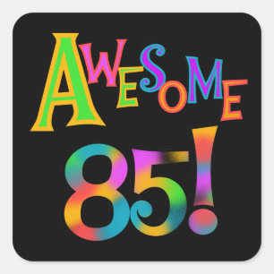 Adesivo Quadrado 85 t-shirt e presentes impressionantes do