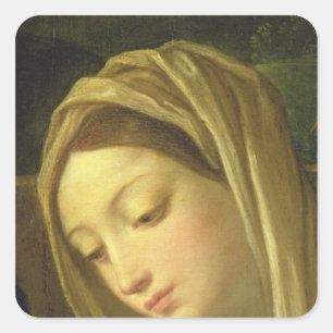 Adesivo Quadrado A Adoração dos Pastores 2