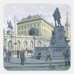 Adesivo Quadrado A Albertina, Viena