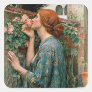 Adesivo Quadrado A Alma da Rosa, 1908