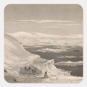 Adesivo Quadrado A Antártica 2