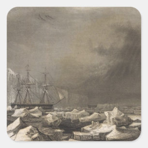 Adesivo Quadrado A Antártica 3