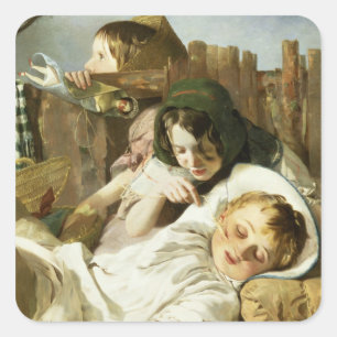 Adesivo Quadrado A arrelia