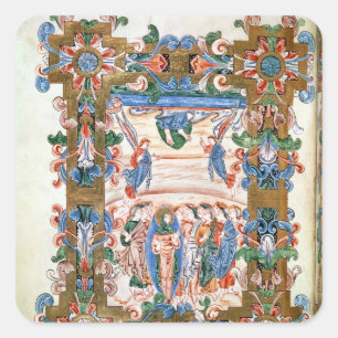 Adesivo Quadrado A Ascensão do Cristo