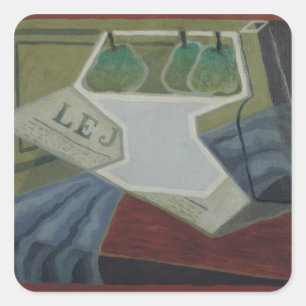 Adesivo Quadrado A bacia de fruta, 1925-27