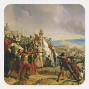 Adesivo Quadrado A Batalha de Montgisard