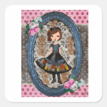 A Boneca de Papel Violeta: Uma História de Ameixa 