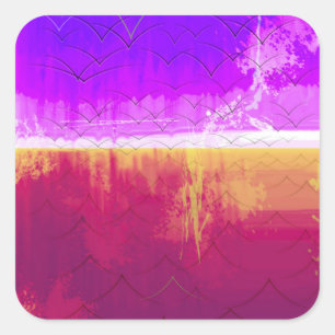 Adesivo Quadrado A borda do mundo 2014