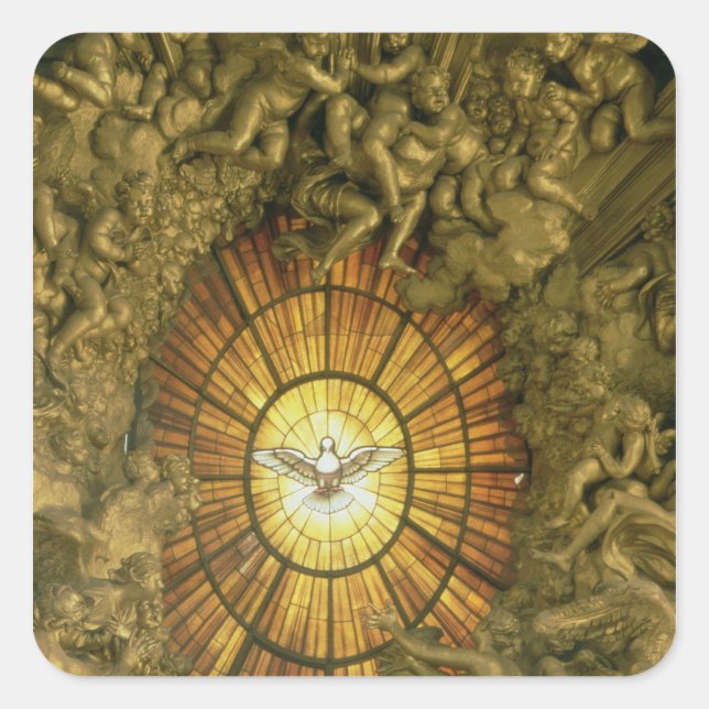 Adesivo Quadrado A cadeira da Rua. Peter (Frente)