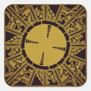 Adesivo Quadrado A caixa de Lemarchand: Configuração da lamentaç