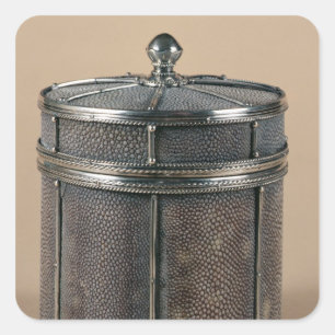 Adesivo Quadrado A caixa do cigarro com shagreen os lados, 1928